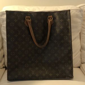 Vintage Louis Vuitton Sac Plat Shopping Tote